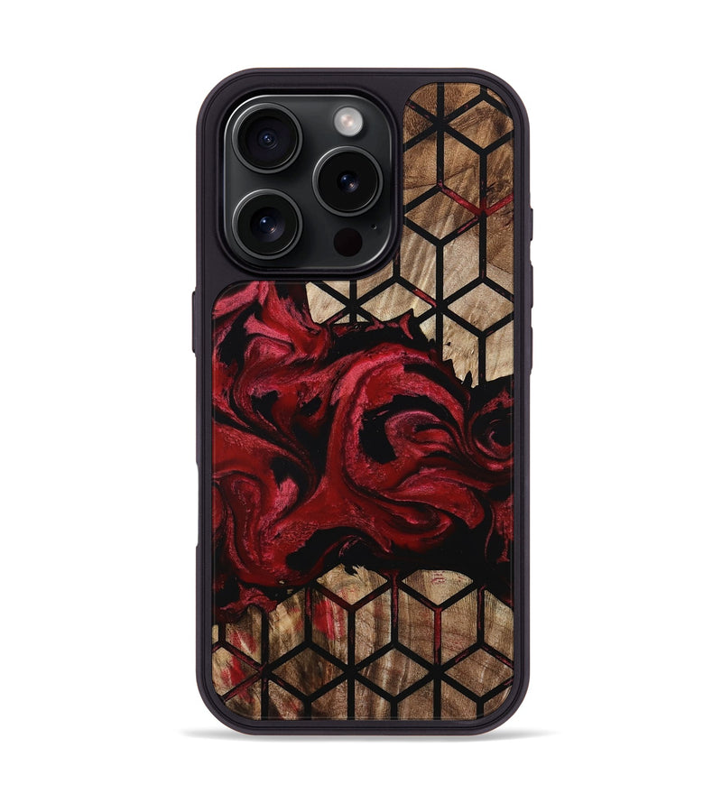 iPhone 16 Pro Wood Phone Case - Nigel (Pattern, 801679)