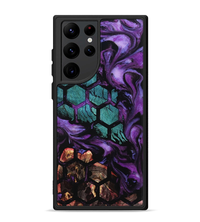 Galaxy S22 Ultra Wood Phone Case - Ingrid (Pattern, 801680)