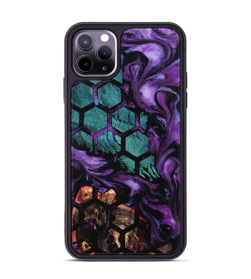 iPhone 11 Pro Max Wood Phone Case - Ingrid (Pattern, 801680)