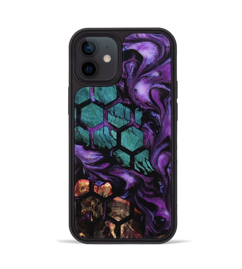 iPhone 12 Wood Phone Case - Ingrid (Pattern, 801680)