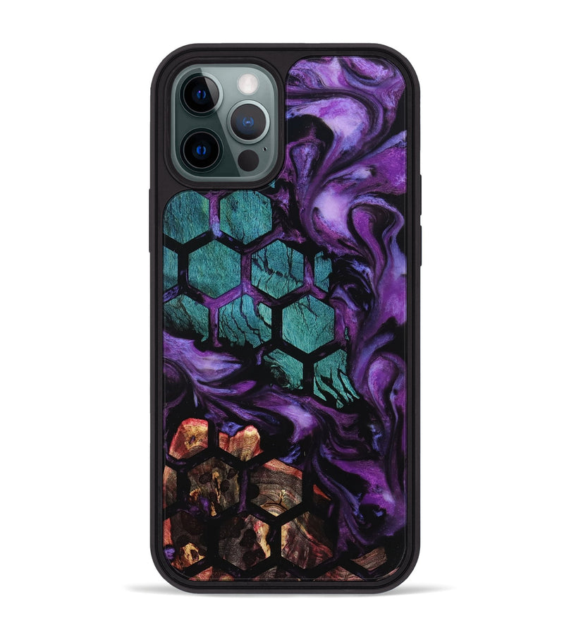 iPhone 12 Pro Max Wood Phone Case - Ingrid (Pattern, 801680)