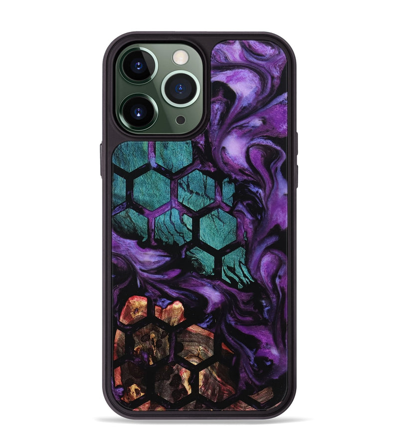 iPhone 13 Pro Max Wood Phone Case - Ingrid (Pattern, 801680)