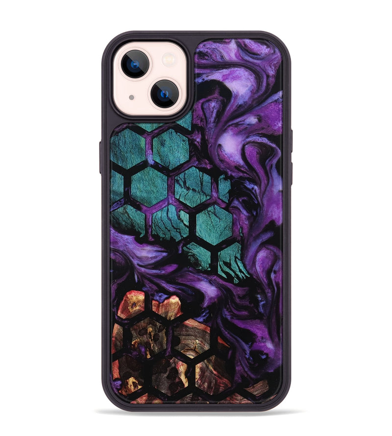 iPhone 14 Plus Wood Phone Case - Ingrid (Pattern, 801680)