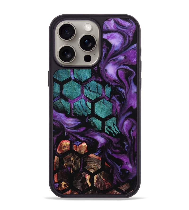 iPhone 15 Pro Max Wood Phone Case - Ingrid (Pattern, 801680)