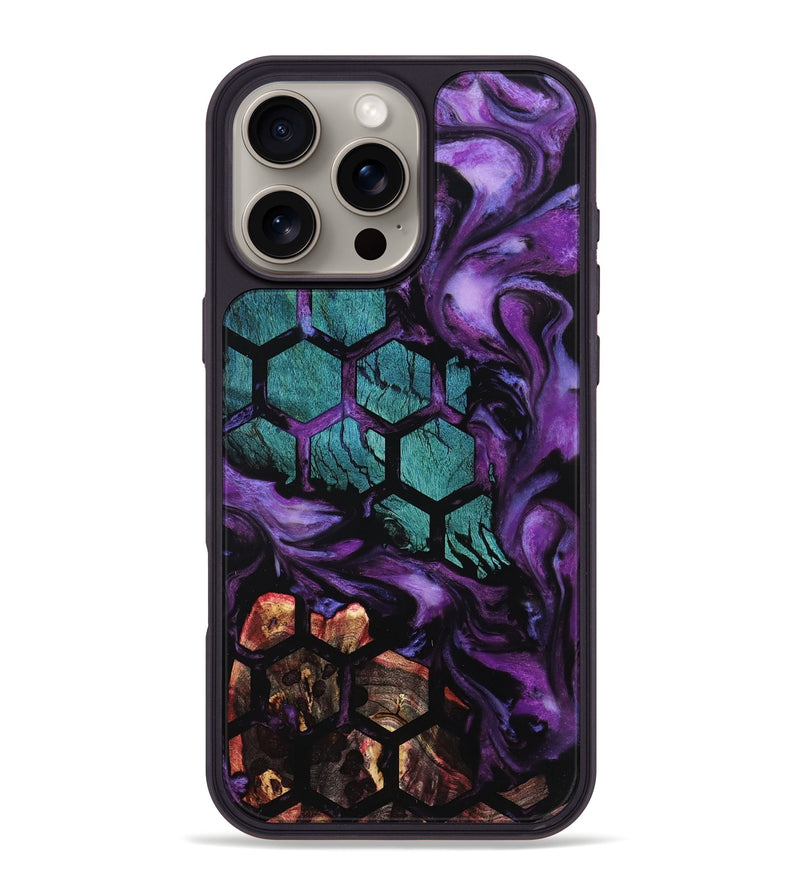 iPhone 16 Pro Max Wood Phone Case - Ingrid (Pattern, 801680)