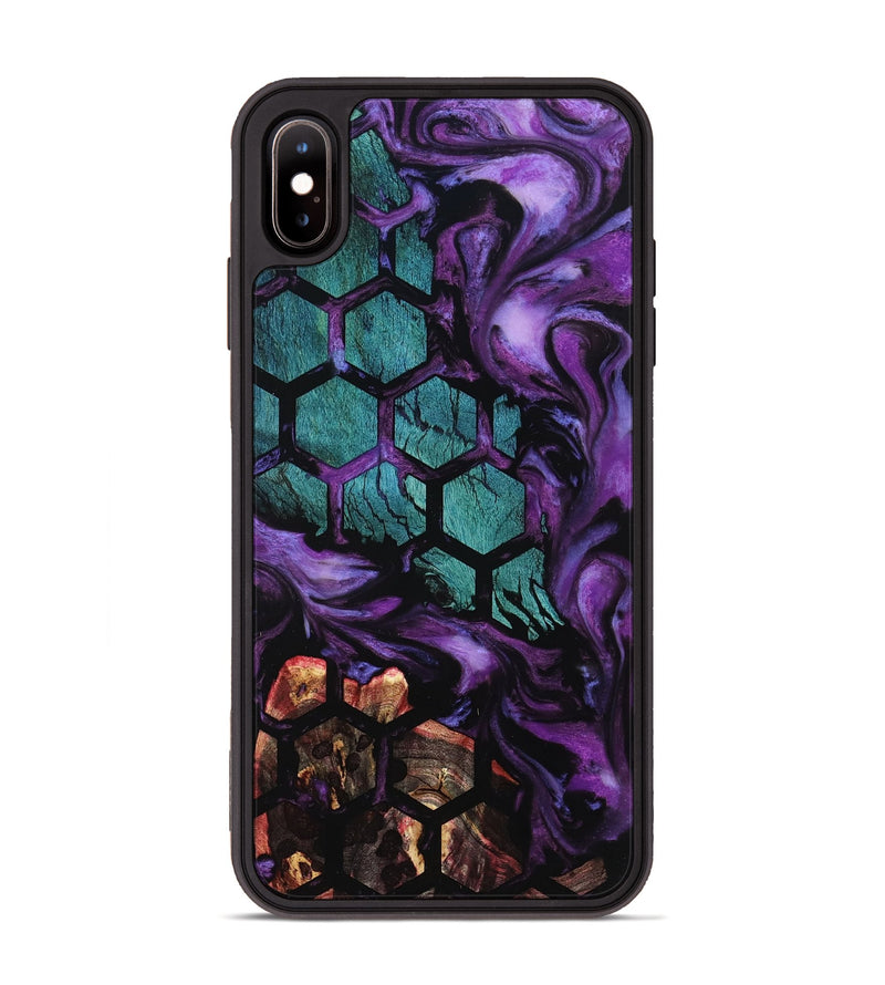 iPhone Xs Max Wood Phone Case - Ingrid (Pattern, 801680)