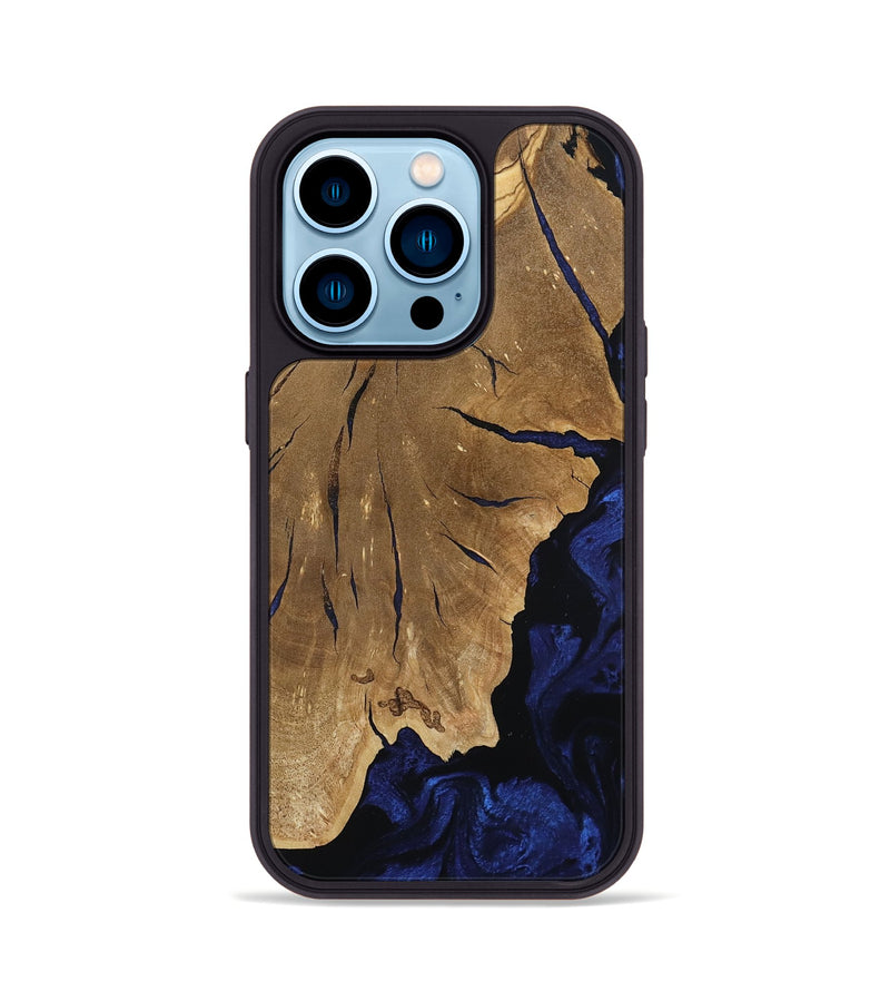 iPhone 14 Pro Wood Phone Case - Wilford (Ancient Olive, 801681)