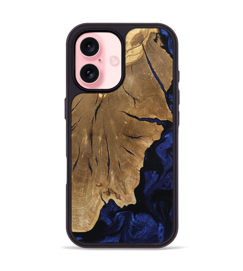 iPhone 16 Wood Phone Case - Wilford (Ancient Olive, 801681)
