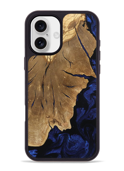 iPhone 16 Plus Wood Phone Case - Wilford (Ancient Olive, 801681)