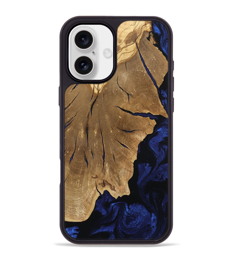 iPhone 16 Plus Wood Phone Case - Wilford (Ancient Olive, 801681)