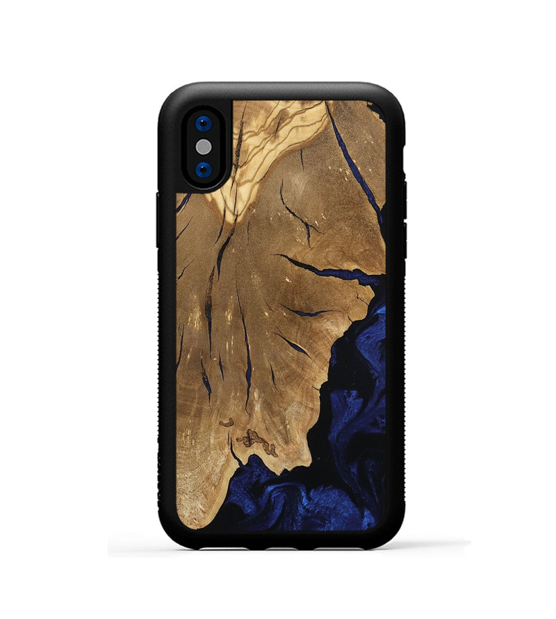 iPhone Xs Wood Phone Case - Wilford (Ancient Olive, 801681)