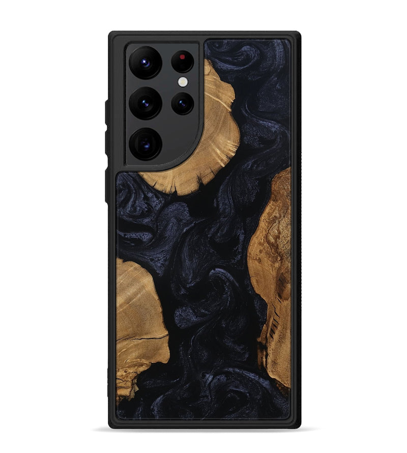 Galaxy S22 Ultra Wood Phone Case - Madge (Ancient Olive, 801682)