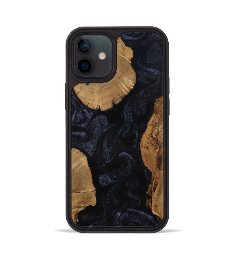 iPhone 12 Wood Phone Case - Madge (Ancient Olive, 801682)