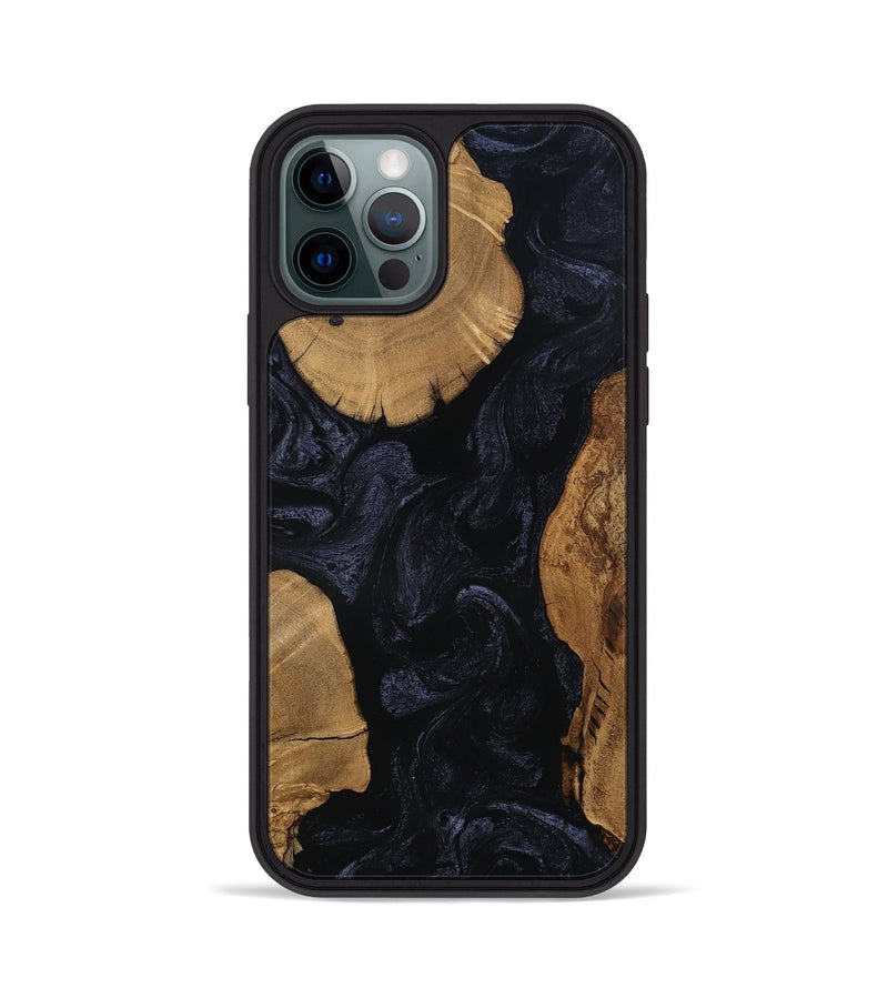 iPhone 12 Pro Wood Phone Case - Madge (Ancient Olive, 801682)