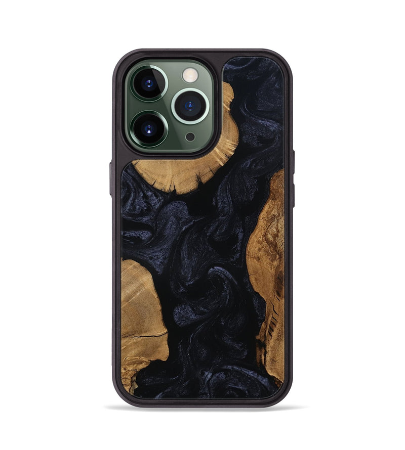 iPhone 13 Pro Wood Phone Case - Madge (Ancient Olive, 801682)