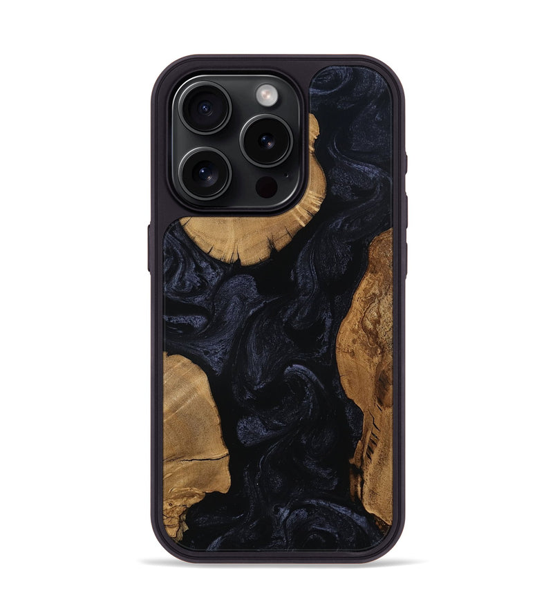 iPhone 15 Pro Wood Phone Case - Madge (Ancient Olive, 801682)