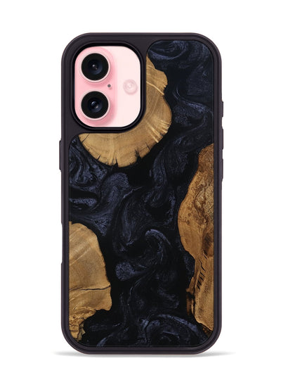 iPhone 16 Wood Phone Case - Madge (Ancient Olive, 801682)