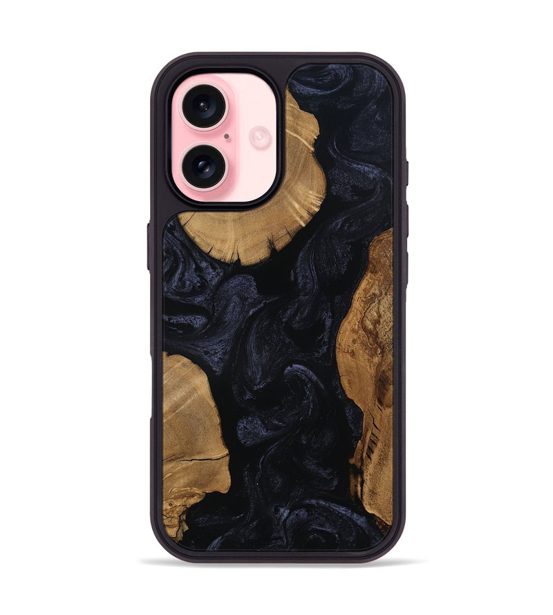 iPhone 16 Wood Phone Case - Madge (Ancient Olive, 801682)