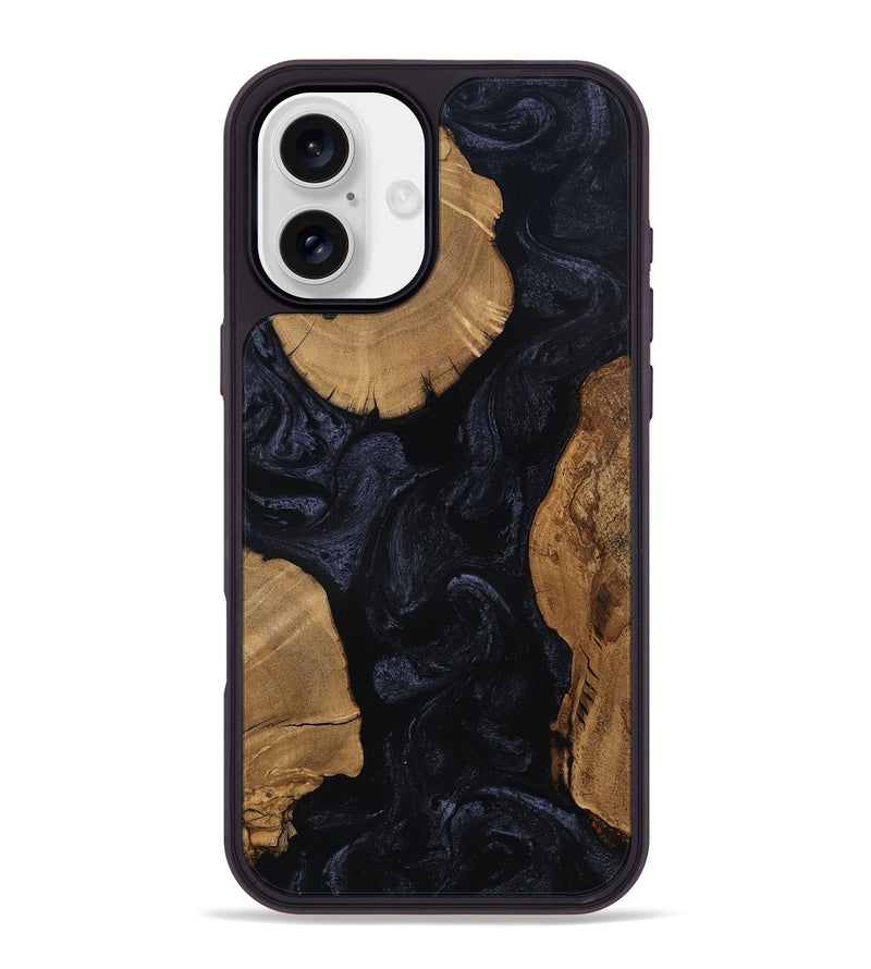 iPhone 16 Plus Wood Phone Case - Madge (Ancient Olive, 801682)