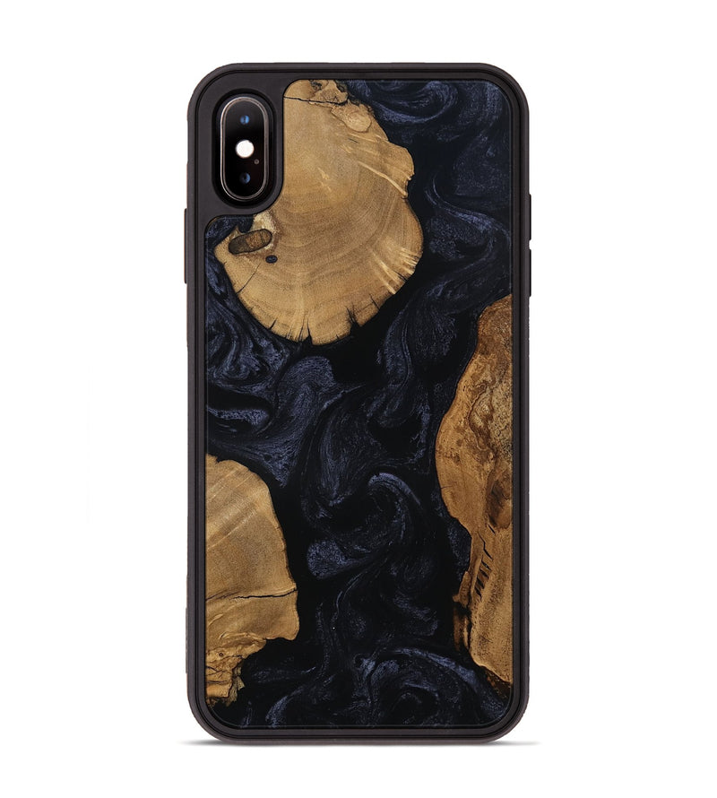 iPhone Xs Max Wood Phone Case - Madge (Ancient Olive, 801682)