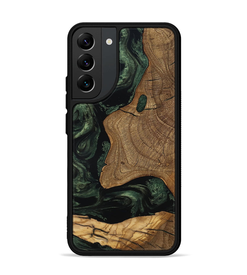 Galaxy S22 Plus Wood Phone Case - Esme (Ancient Olive, 801683)