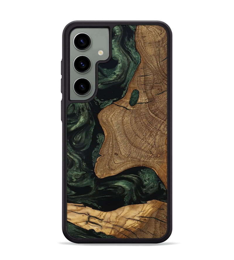 Galaxy S24 Plus Wood Phone Case - Esme (Ancient Olive, 801683)