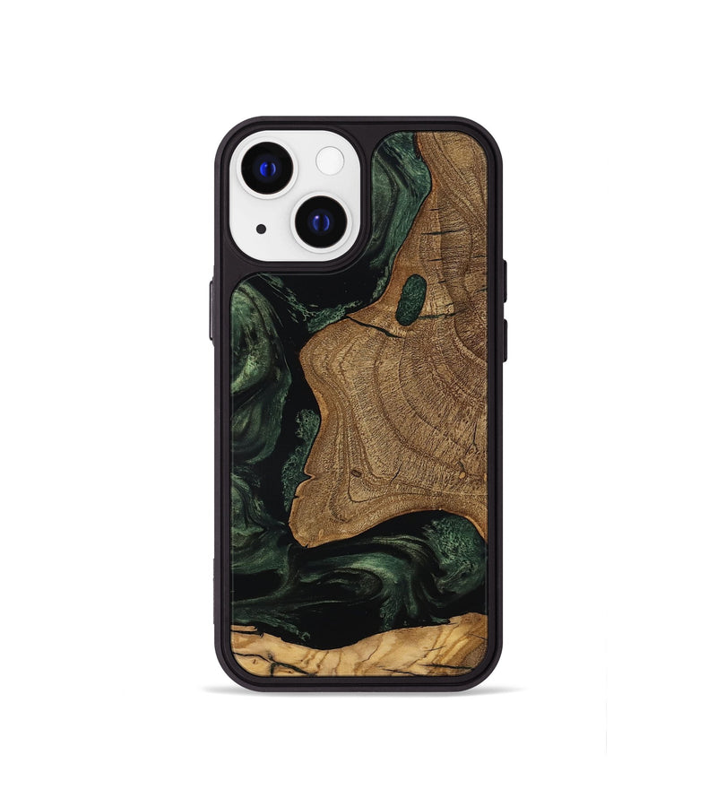 iPhone 13 mini Wood Phone Case - Esme (Ancient Olive, 801683)