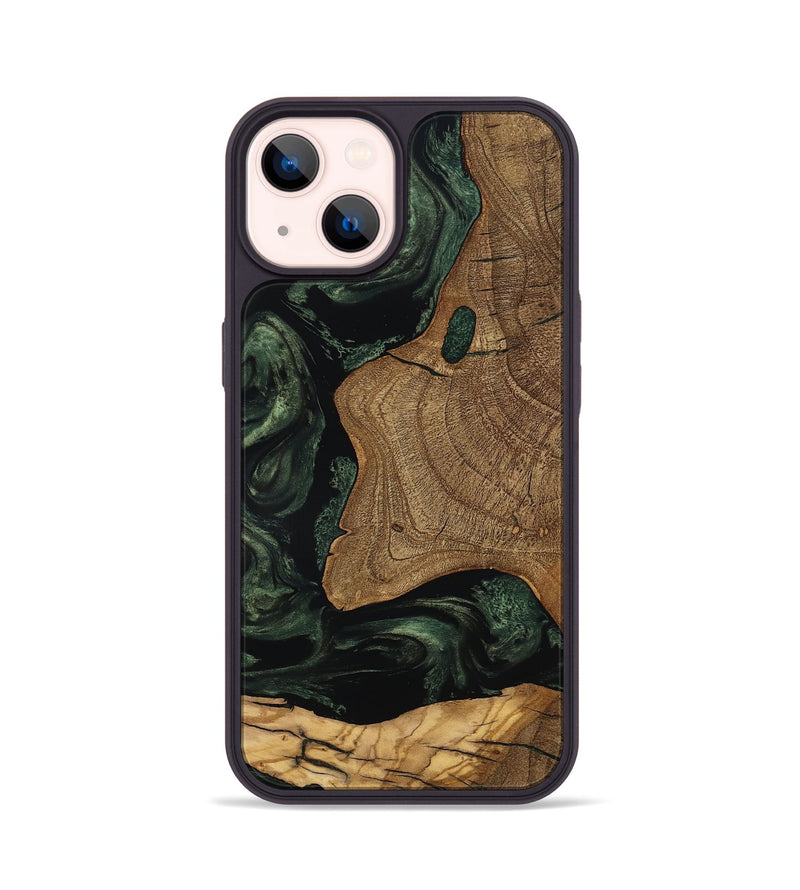 iPhone 14 Wood Phone Case - Esme (Ancient Olive, 801683)