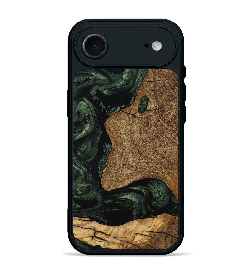iPhone 17 Air Wood Phone Case - Esme (Ancient Olive, 801683)