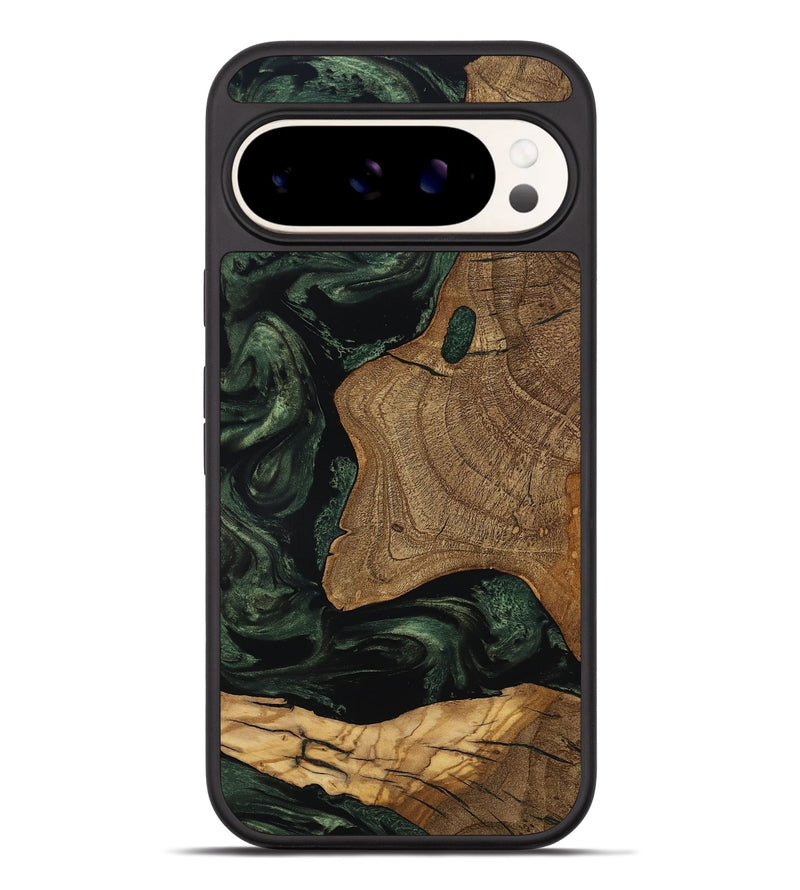 Pixel 9 Pro XL Wood Phone Case - Esme (Ancient Olive, 801683)