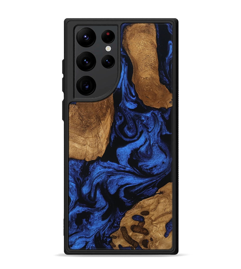 Galaxy S22 Ultra Wood Phone Case - Joselin (Ancient Olive, 801684)