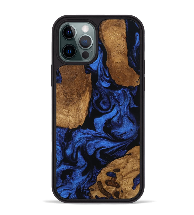 iPhone 12 Pro Max Wood Phone Case - Joselin (Ancient Olive, 801684)