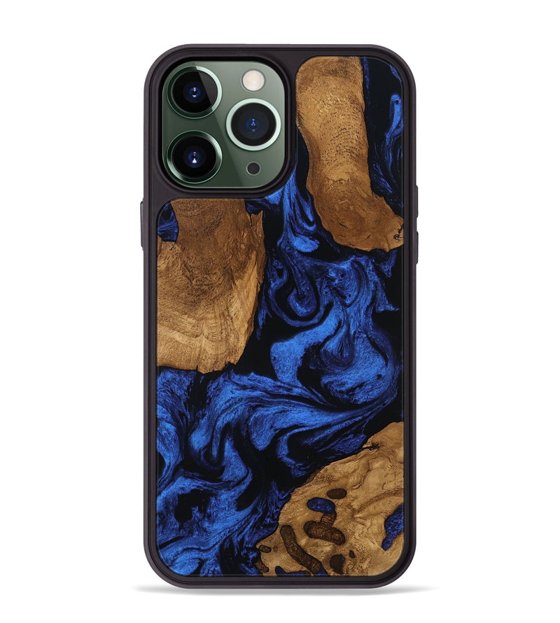iPhone 13 Pro Max Wood Phone Case - Joselin (Ancient Olive, 801684)