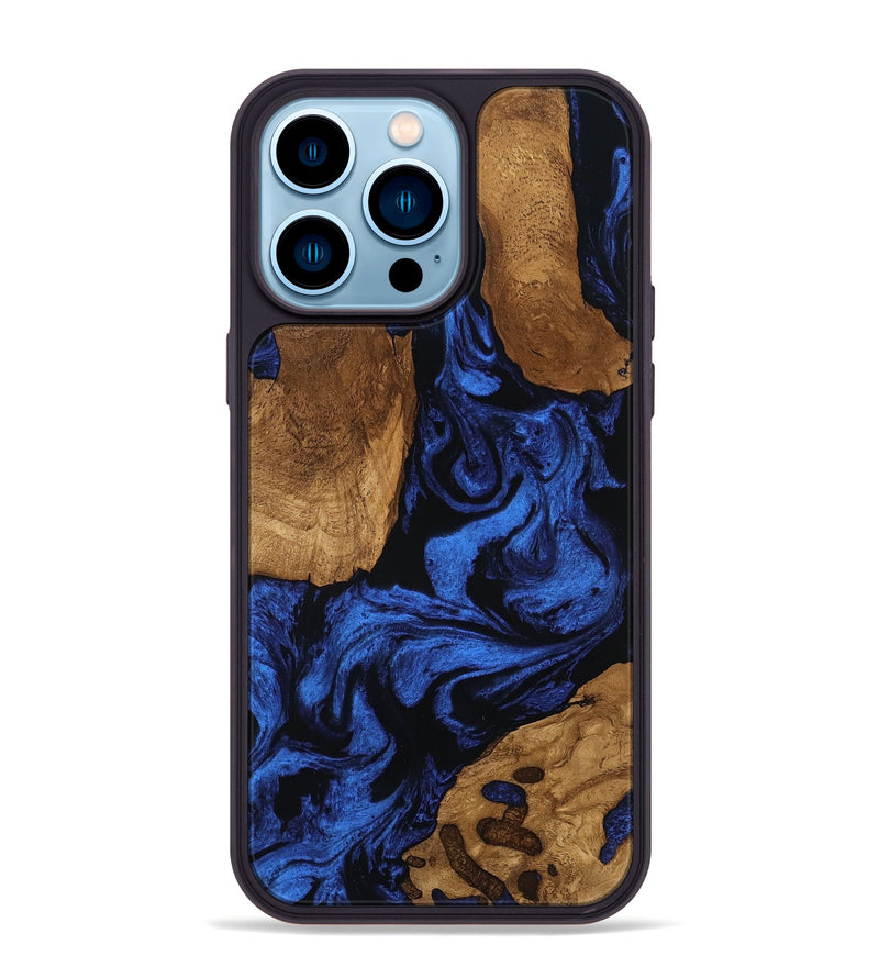 iPhone 14 Pro Max Wood Phone Case - Joselin (Ancient Olive, 801684)