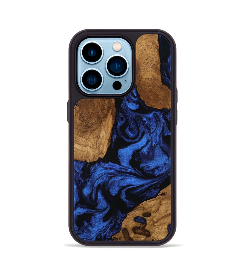 iPhone 14 Pro Wood Phone Case - Joselin (Ancient Olive, 801684)