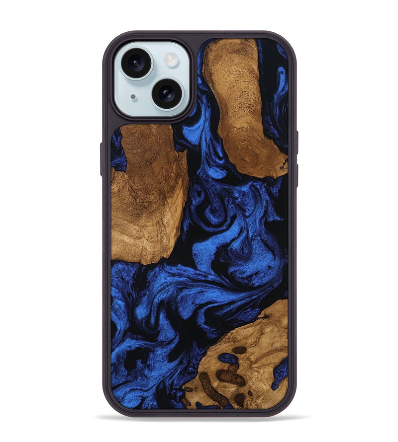 iPhone 15 Plus Wood Phone Case - Joselin (Ancient Olive, 801684)