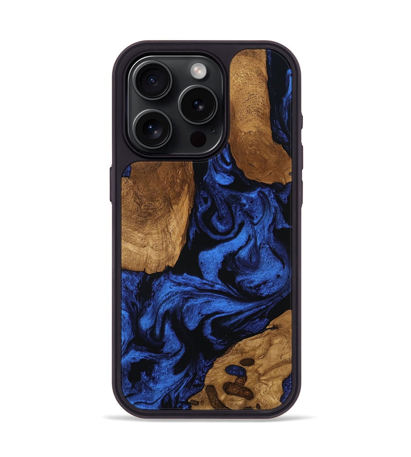 iPhone 15 Pro Wood Phone Case - Joselin (Ancient Olive, 801684)