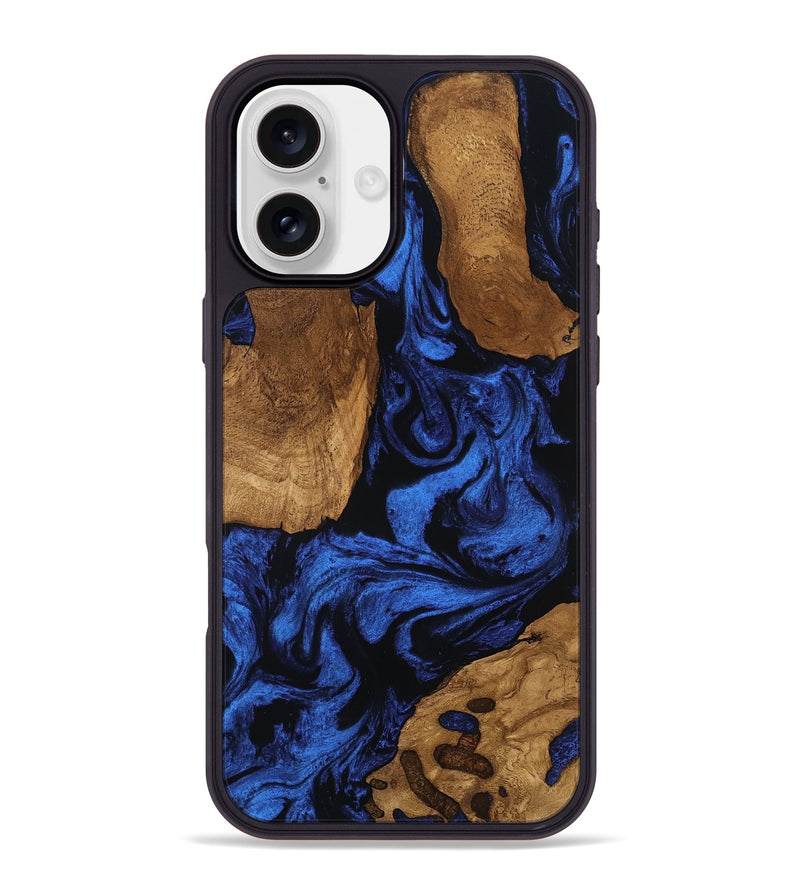 iPhone 16 Plus Wood Phone Case - Joselin (Ancient Olive, 801684)