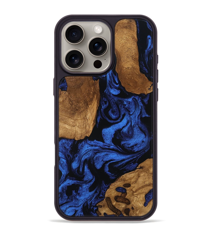 iPhone 16 Pro Max Wood Phone Case - Joselin (Ancient Olive, 801684)