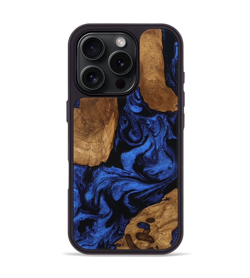 iPhone 16 Pro Wood Phone Case - Joselin (Ancient Olive, 801684)