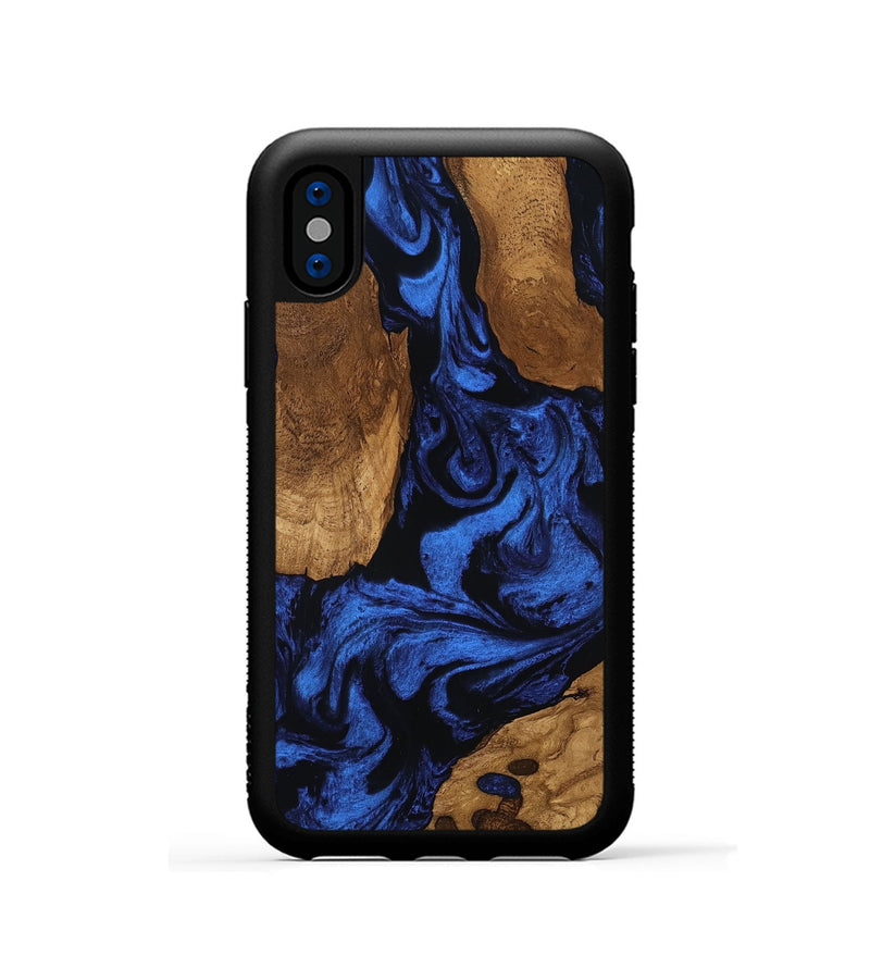 iPhone Xs Wood Phone Case - Joselin (Ancient Olive, 801684)