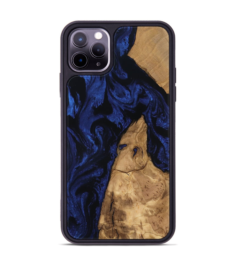 iPhone 11 Pro Max Wood Phone Case - Oscar (Ancient Olive, 801685)