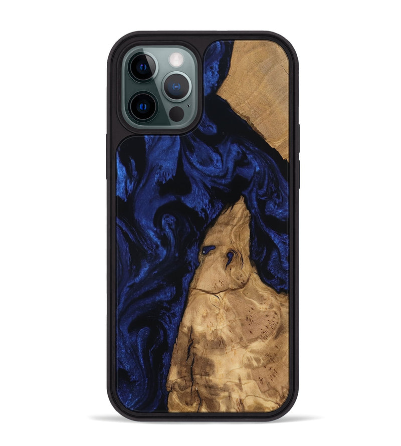 iPhone 12 Pro Max Wood Phone Case - Oscar (Ancient Olive, 801685)
