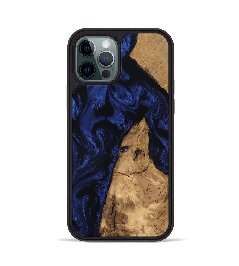 iPhone 12 Pro Wood Phone Case - Oscar (Ancient Olive, 801685)