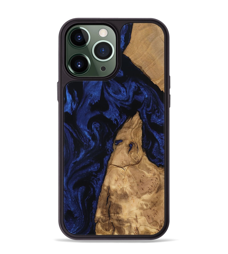 iPhone 13 Pro Max Wood Phone Case - Oscar (Ancient Olive, 801685)