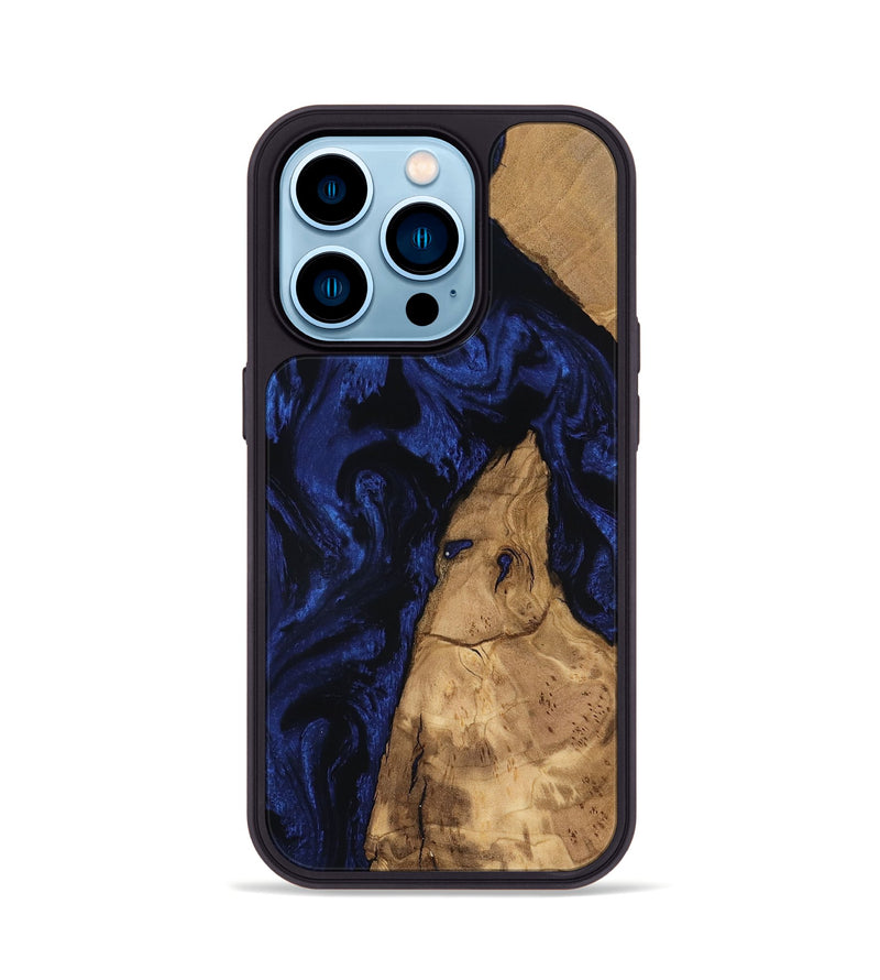 iPhone 14 Pro Wood Phone Case - Oscar (Ancient Olive, 801685)