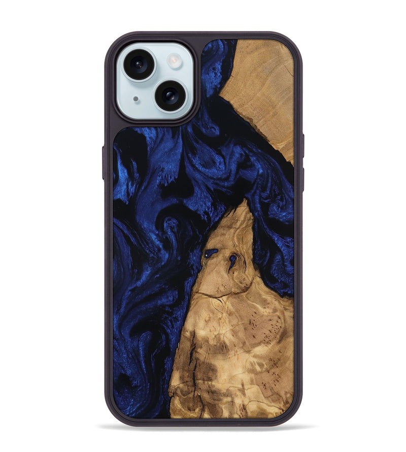 iPhone 15 Plus Wood Phone Case - Oscar (Ancient Olive, 801685)