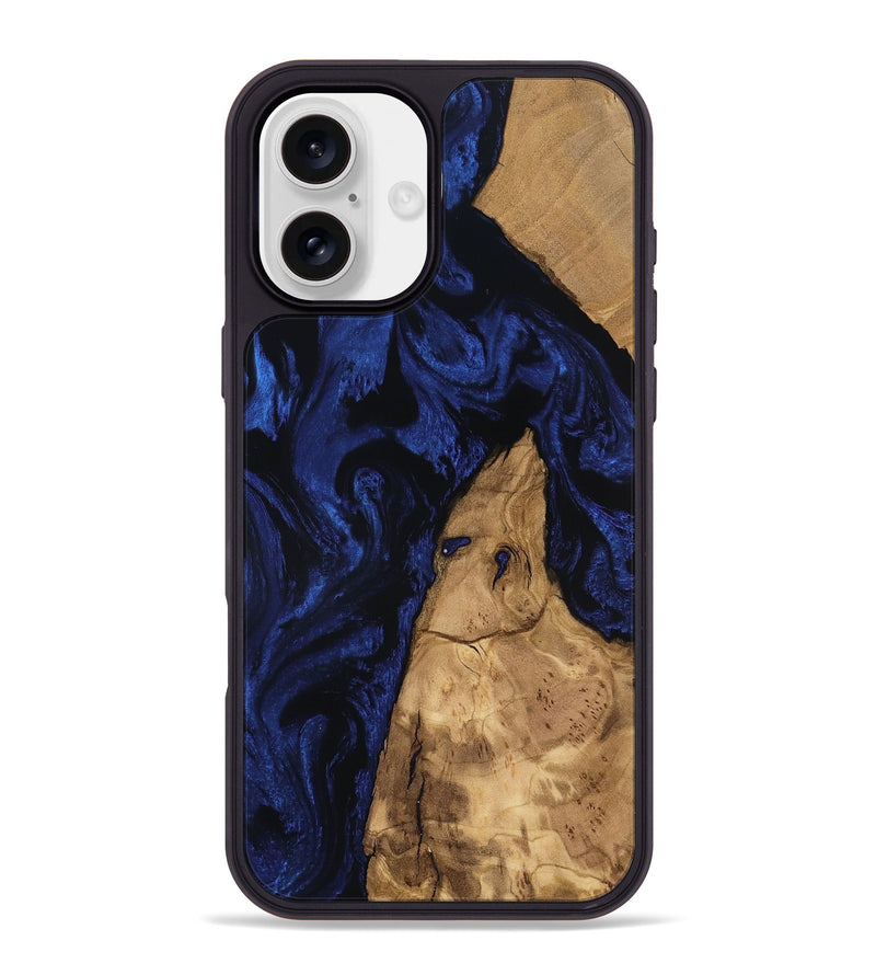 iPhone 16 Plus Wood Phone Case - Oscar (Ancient Olive, 801685)