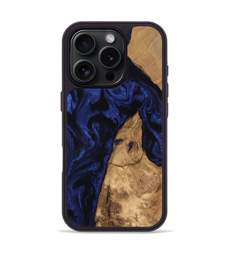 iPhone 16 Pro Wood Phone Case - Oscar (Ancient Olive, 801685)