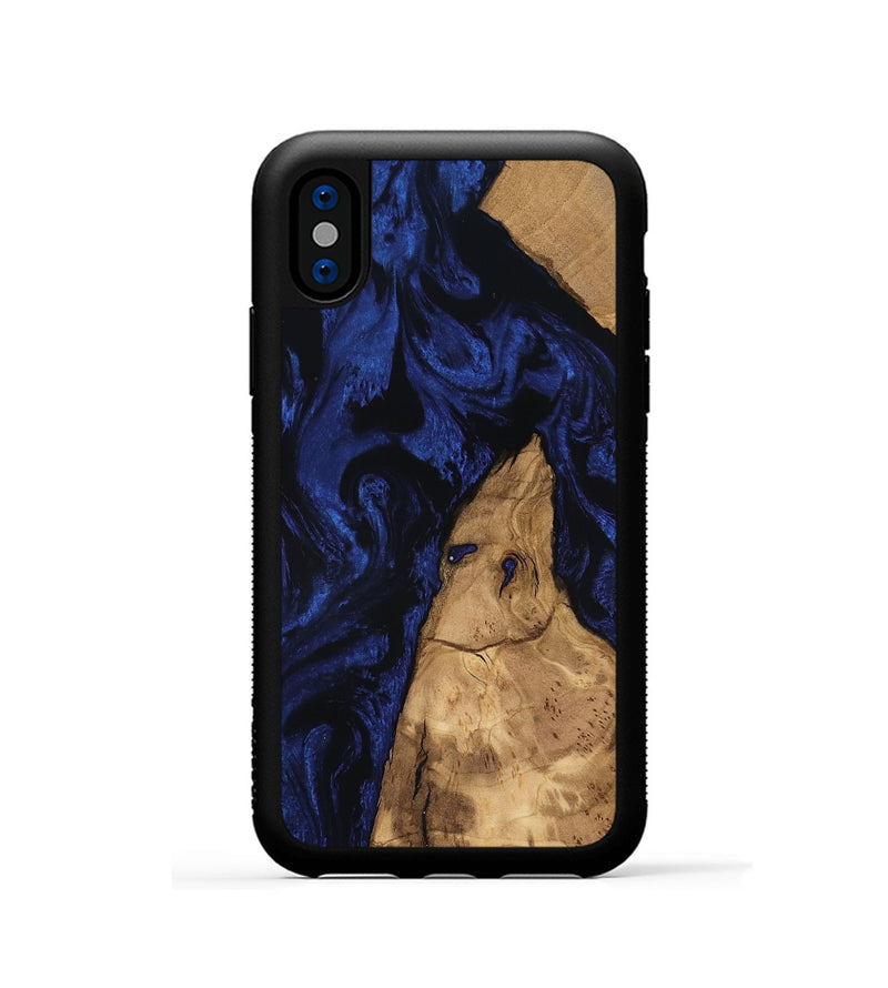 iPhone Xs Wood Phone Case - Oscar (Ancient Olive, 801685)